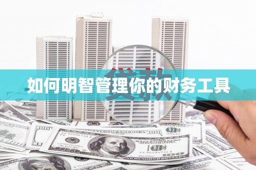 嫩江如何明智管理你的财务工具