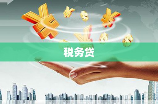 嫩江税务贷