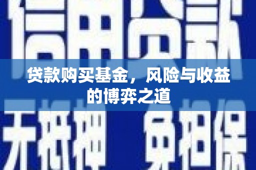 嫩江贷款购买基金，风险与收益的博弈之道