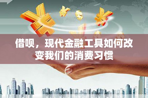 嫩江借呗，现代金融工具如何改变我们的消费习惯