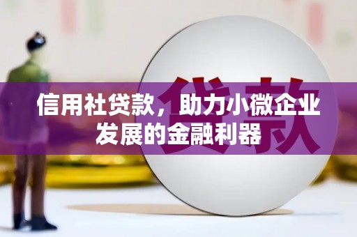 嫩江信用社贷款，助力小微企业发展的金融利器