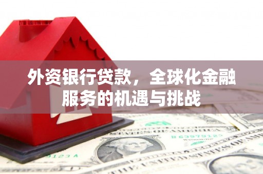 嫩江外资银行贷款，全球化金融服务的机遇与挑战